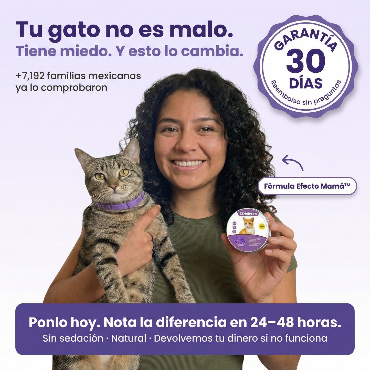 Zennipets™ Collar calmante para gatos